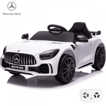 Coche Eléctrico para Niños Mercedes GT-R AMG - Blanco