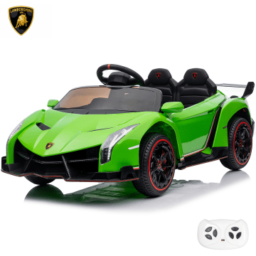 Lamborghini Veneno coche eléctrico infantil verde