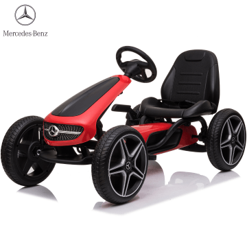 Mercedes Go-kart para niños rojo