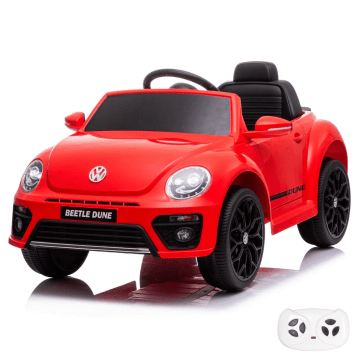 Volkswagen Beetle Eléctrico para Niños12V - Rojo