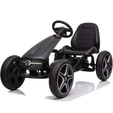 Mercedes Go-kart para niños negro