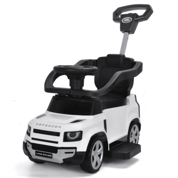 Coche para Niños Land Rover Defender 2-en-1 - Blanco