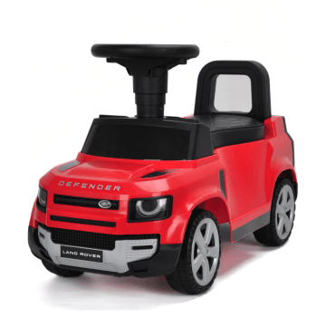 Coche correpasillos Land Rover Defender rojo