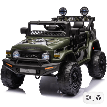 Toyota FJ Cruiser Eléctrico para Niños 12V - Verde