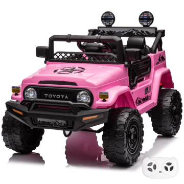 Toyota FJ Cruiser Eléctrico para Niños 12V - Rosa