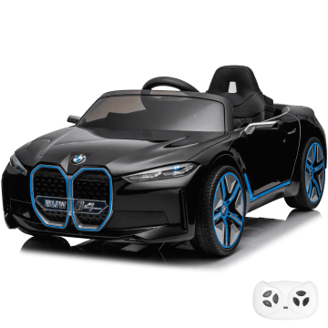 BMW i4 Coche Eléctrico para Niños de 12V con Control Remoto - Negro