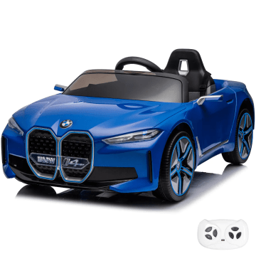 Coche Eléctrico para Niños BMW i4 12 Voltios con Control Remoto - Azul