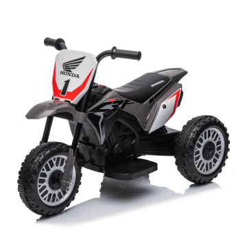 Motocicleta Eléctrica Honda CRF450 para Niños 6V - Negra