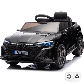 Audi SQ8 e-Tron Eléctrico para Niños 12V - Negro