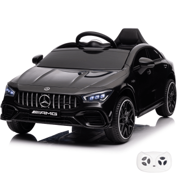 Mercedes CLA45s AMG Eléctrico para Niños 12V - Negro