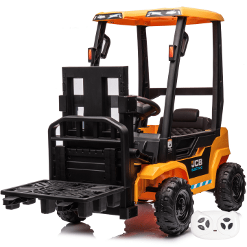 JCB Carretilla Elevadora Eléctrica para Niños 12V - Amarillo