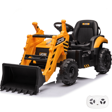 JCB Volquete Eléctrico para Niños 12V - Amarillo