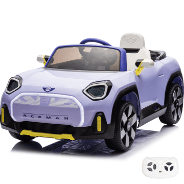 Mini Aceman Eléctrico para Niños 12V - Morado