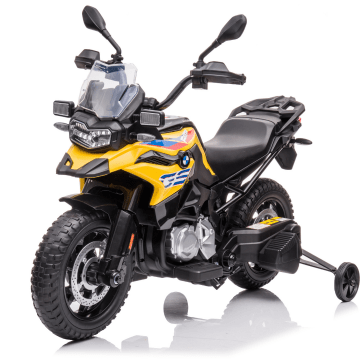 BMW F850 GS Eléctrica para Niños 12V - Amarillo