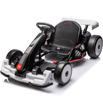 Audi GoKart Eléctrico para Niños 24V - Blanco